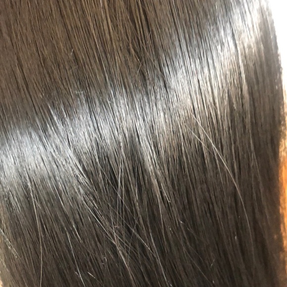 ✨24” #1 BLACK FULL HEAD UPART  1 PEICE CLIPINS NEW main image 8